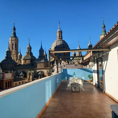 La Terraza Del Pilar Apartment Zaragoza Exterior photo